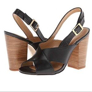 Chinese Laundry Size 8.5 Black Slingback Heels